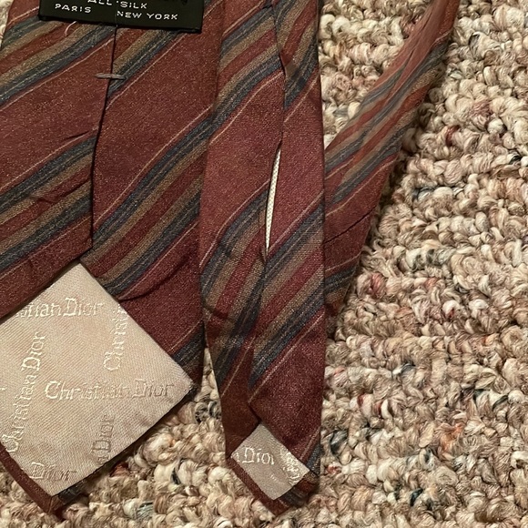 Christian Dior Silk Tie - Picture 4 of 4
